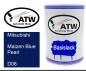 Preview: Mitsubishi, Maizen Blue Pearl, D08: 500ml Lackdose, von ATW Autoteile West.